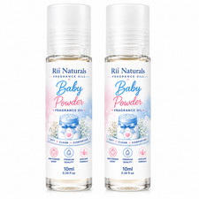 Baby Powder 2 PACK Buy 1 Get 1 Free 100 Pure Fragrance Perfume Body Oil Roll On