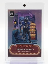 DERRICK HENRY 2024 DONRUSS OPTIC UPTOWNS SP #18 RAVENS A Q0004