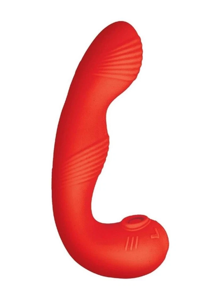 Vibrador de silicona recargable My Secret punto G con estimulador de clítoris Foto 2 de 4