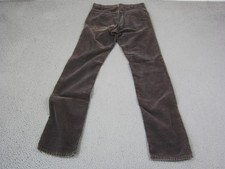 Vintage Levis Corduroys Mens W30 L33 Brown White Tab Straight Leg Pant 70s