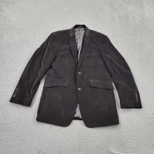 J. Ferrar Blazer Mens Small Black Modern Fit Pockets Suit Jacket Sport Coat