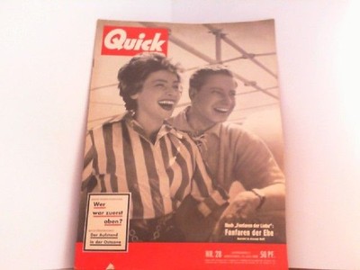 QUICK. Nr. 28 / 12. Juli 1953. 6. Jahrgang. Autorenkollektiv: