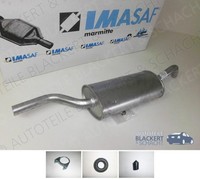 Imasaf ESD Auspuff Endtopf+Anbauteile für Audi 100+200 1.6+1.9+2.0+2.1 1976-1982