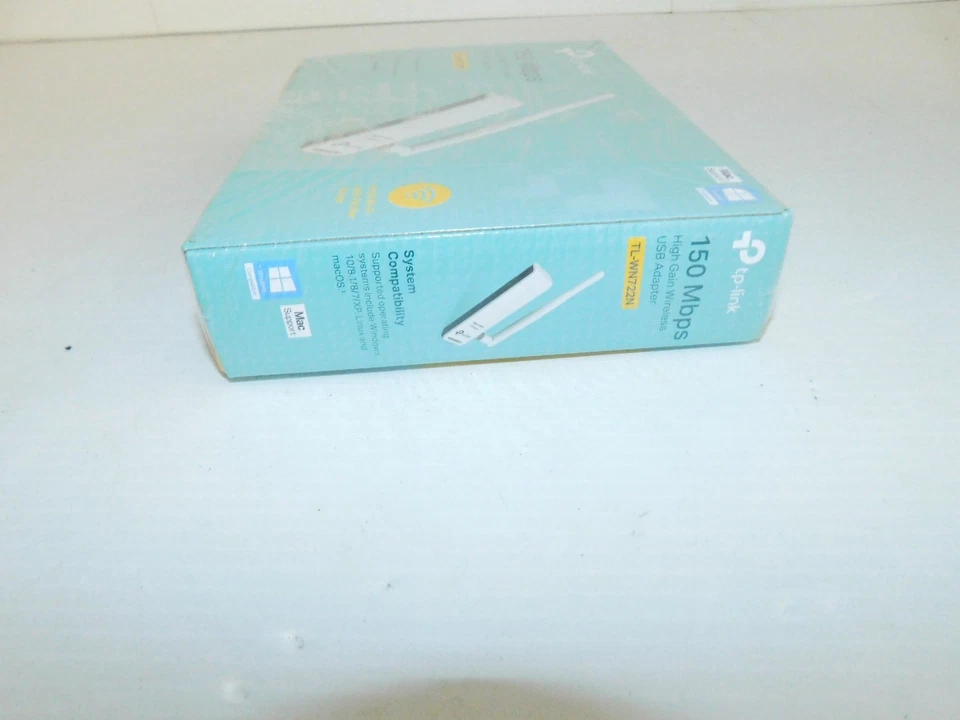 TP LINK 150 MBPS HIGH BAIN WIRELESS USB ADAPTER TL-WN722N - NEW (MIQ35) - Image 3 of 4