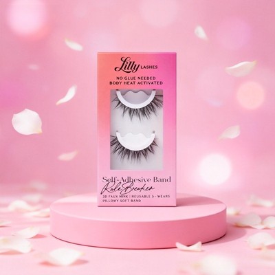 Lilly Lashes Self Adhesive Lashes Volumizing Waterproof