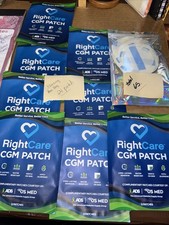 RightCare CGM Patches Clear color 89 Total NEW￼
