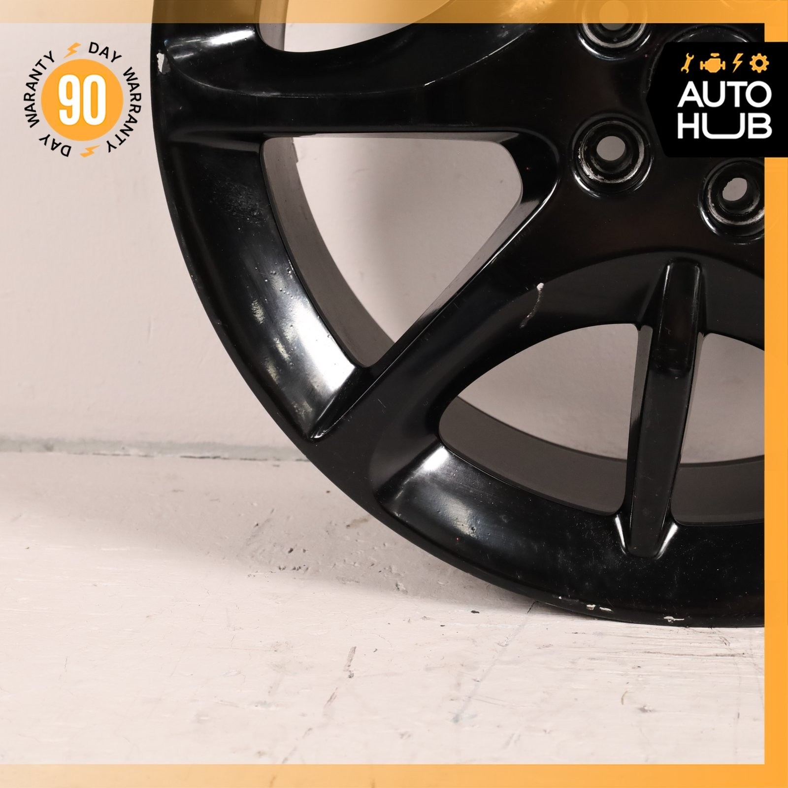Maserati GranTurismo M145 10.5 x 20 20" Rear Wheel Rim Black 84072500 OEM