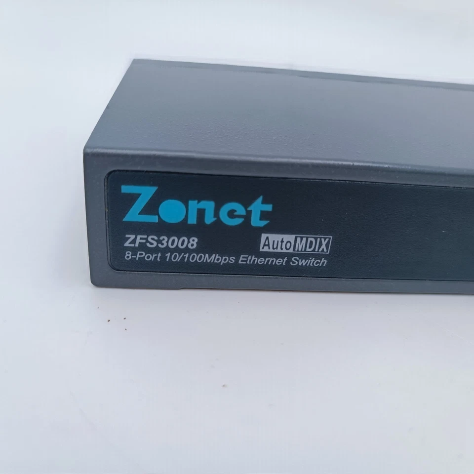 Zonet ZFS3008 8-Port 10/100 Mbps Ethernet Switch Raymarine Simrad B&G Fastnet - Image 4 of 4