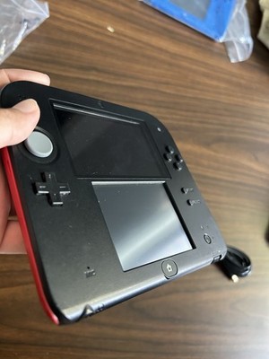 Nintendo 2DS red &black Console & charger | USA | Tested Working