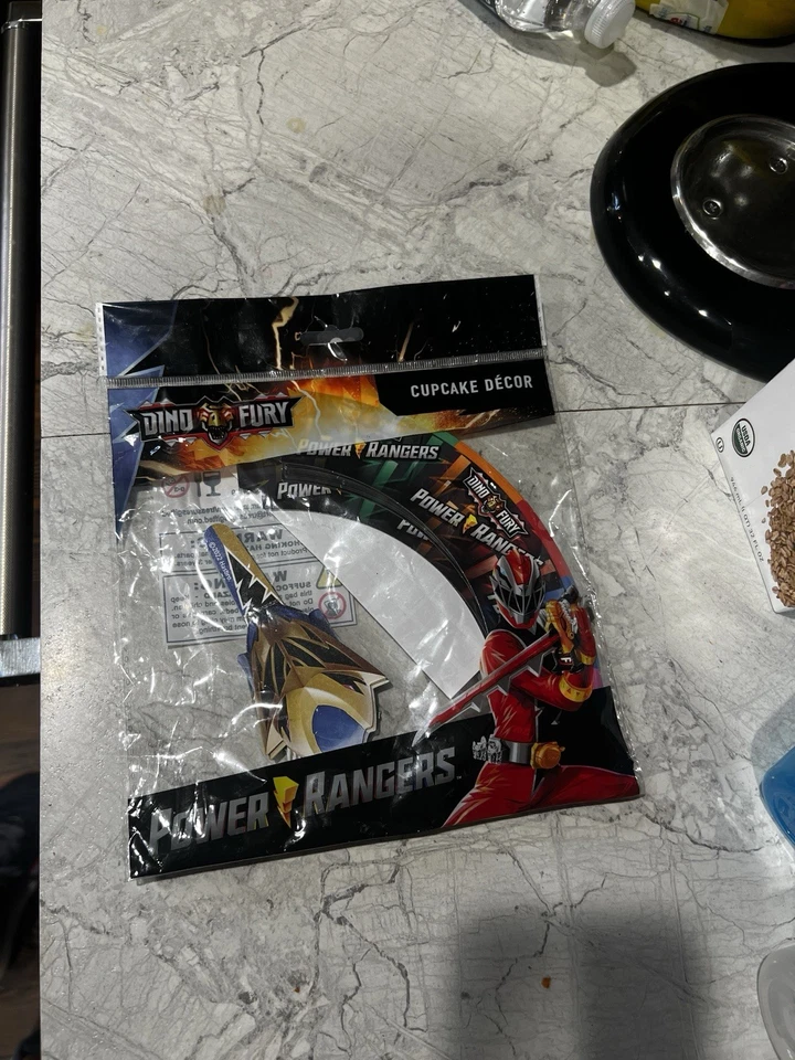 Power Rangers Dino fury декор для кексов - 24 кекса - Изображение 4 из 4