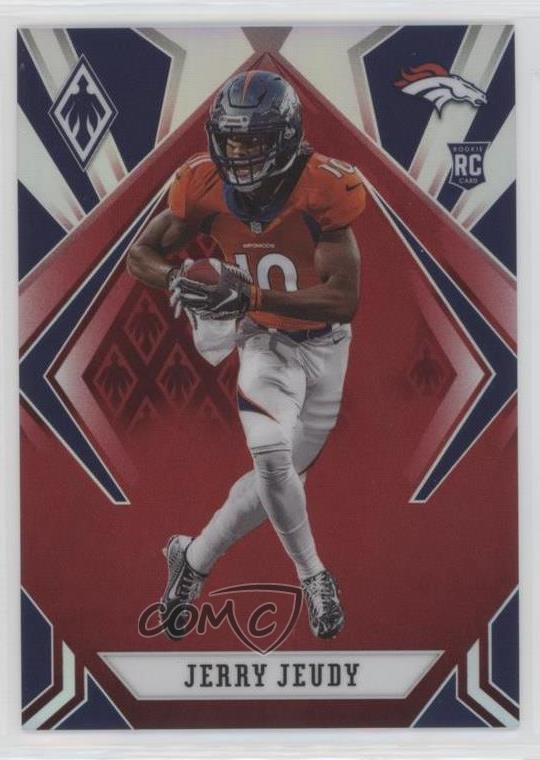 2020 Panini Phoenix Rookies Red 146/299 Jerry Jeudy #105 Rookie RC rf2
