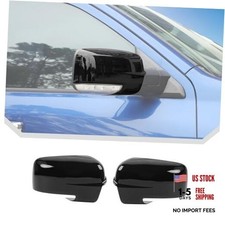 Side Mirror Cover Fit for Dodge Ram 1500 2011-2017 Mirror Caps Trim Black