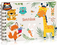 Skizzenbuch A5, Zeichenbuch Kinder 140G/M² Dickes Papier Skizzenblock Blanko FüR