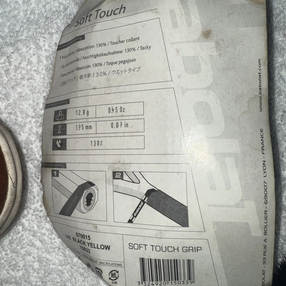 Nueva cinta de agarre Babolat Comfort Soft Touch Foto 2 de 2