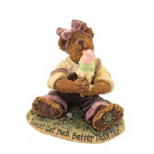 Boyds Bears Bearstone BJ McScoop Brain Freeze #2277909 2002