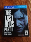 The Last of Us Part 2 II Special Edition (PS4 PlayStation 4) BRAND NEW SEALED