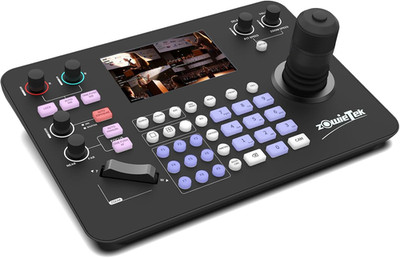 Zowietek Ptz-Controller Mit NDI|HX3, 7D-Joystick-Tastatur, Hdmi-Ausgang, 5'' Lcd-