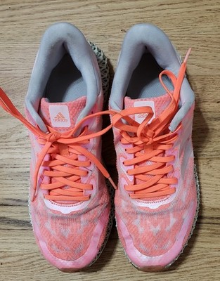 Adidas Mens Sneakers 4D Run Signal Coral Pink size 8 Running Micro Bounce