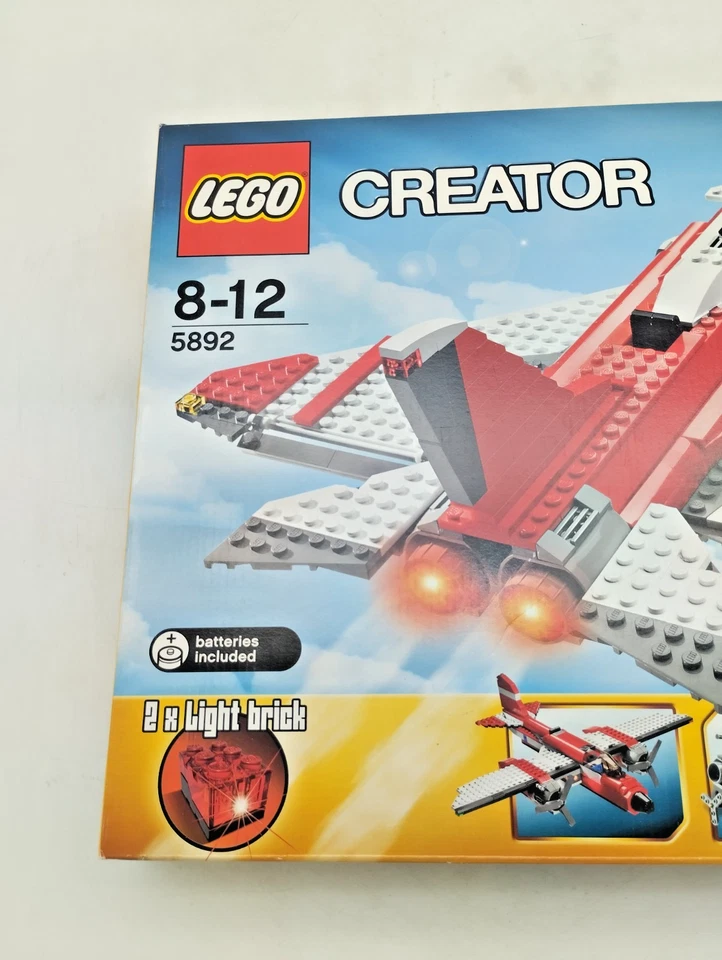 LEGO 5892 Sonic Boom Creator 3 in 1 MISB NEU SEALED Flugzeug Jet Boot - Bild 2 von 4