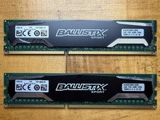 MICRON Ballistix Sport 8GB 2x4GB BLS4G3D169DS1J.8FND1 1600 MHz 9-9-9-24 1.5v