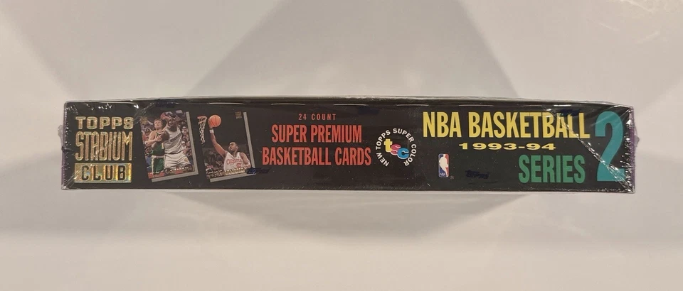 1993-94 Topps Stadium Club Series 2 Sealed Box Jordan Beam Team Chase 24 Packs - Image 4 of 4