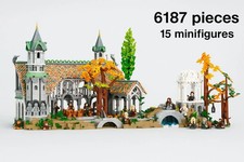 NEW Lord of Rings Rivendell Castle Building B...