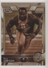 2015 Topps Chrome Rookies Sepia Refractor 14/99 Paul Dawson #175 1u6