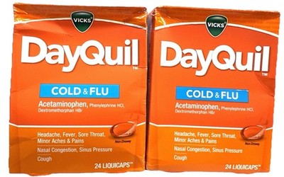 dayquil cold & flu 48 total liquicaps exp 2028