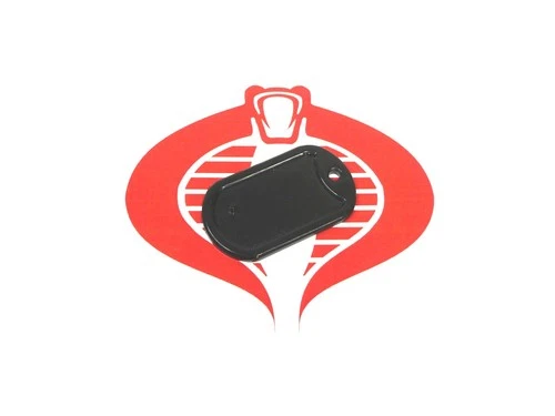 GI Joe Weapon Dog Tag Retaliation Line Figure Stand Original Figure Accessory