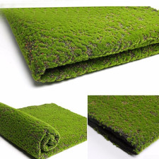Muschio Artificiale, Piante Verdi Finte, 100 X 100 Cm, per Decorazione Da Parete