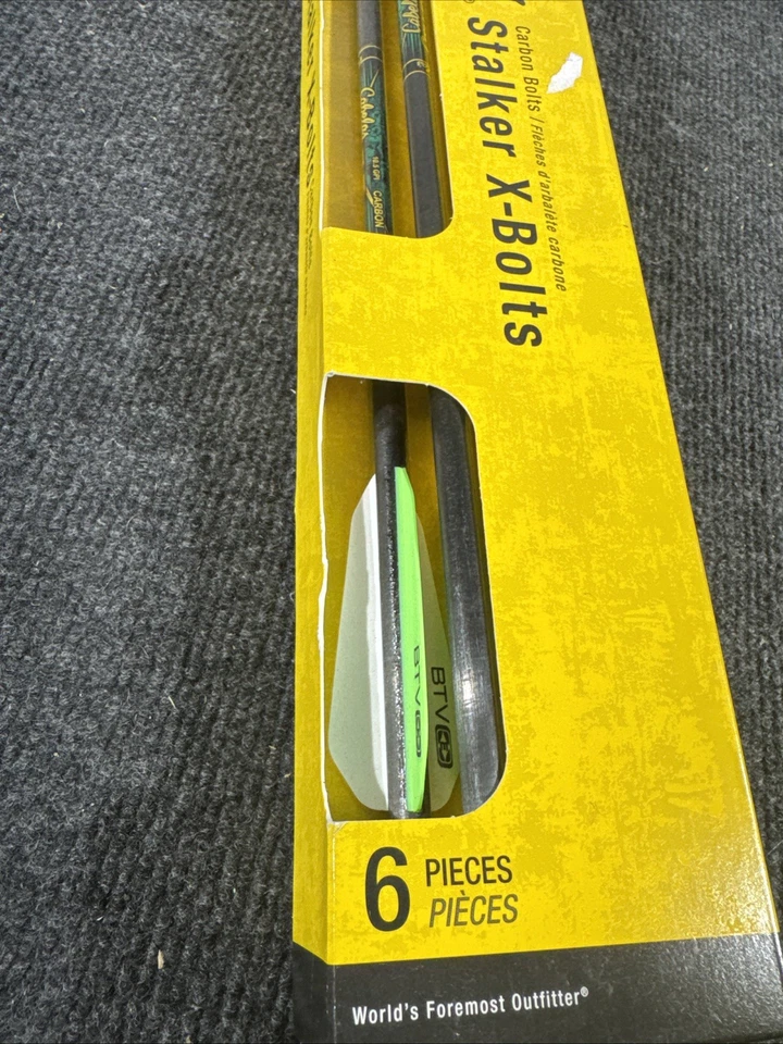 Carbon Express 20” Crossbow Bolts – Moon Nock – 6 Pack – New in Box Archery - Image 3 of 4