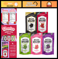 Gourmet Soft & Chewy Licorice Candy Variety Pack - 24oz Australian Twists, 5 Pac