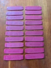 Vtg HOT WHEELS REDLINE ORIGINAL PURPLE TRACK CONNECTORS (20) PC. VG CONDITION