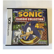 SEGA Sonic Classic Collection Nintendo DS 2009 Manual Included E NTSC-U/C