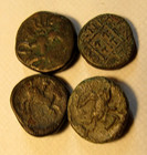 LOT OF 4 VARIOUS GREEK DRACHMA COINS FINE CONDITION — photo 5