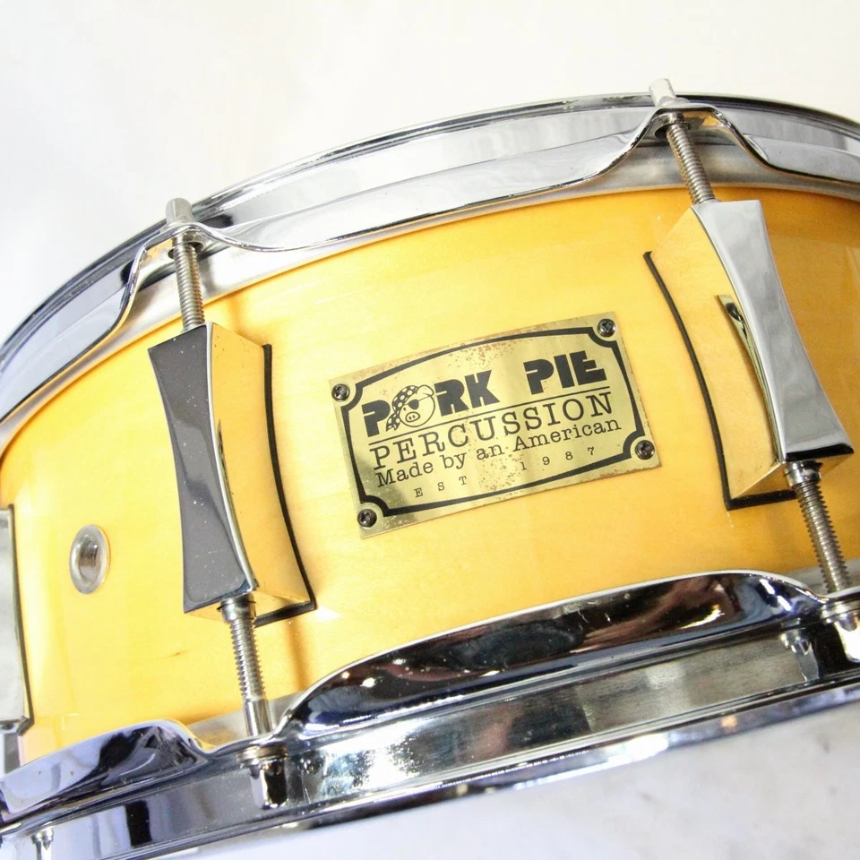 PORK PIE MAPLE 14x5 SNARE DRUM Pork Pie Maple Snare Drum - Image 4 of 4
