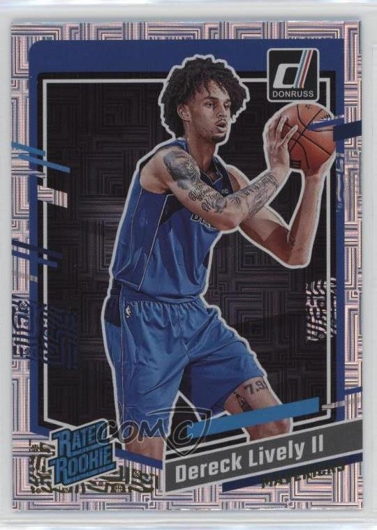 2023-24 Panini Donruss Rated Rookie Choice Dereck Lively II #233 6n7