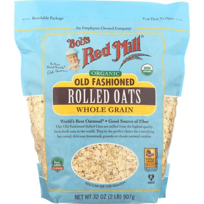 Овсяные хлопья Bobs Red Mill Old Fashioned Organic Rolled Oats 32 унции 2690₽