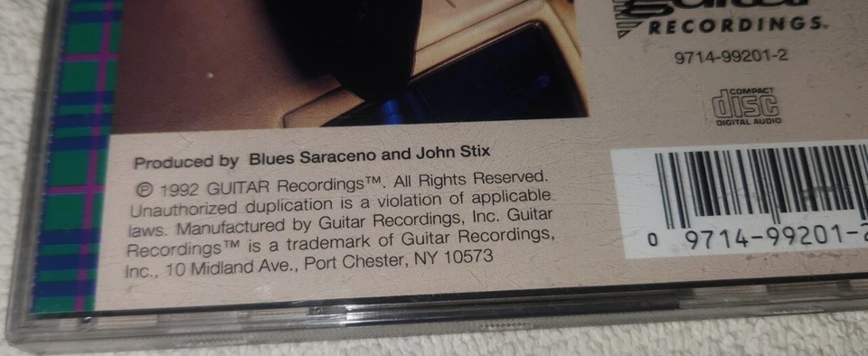 BLUES SARACENO cd PLAID poison 9714-99201-2 - Image 4 of 4