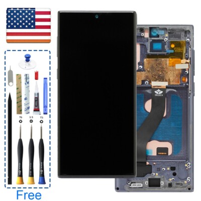 OLED LCD Display Touch Screen Digitizer +Frame For Samsung Galaxy Note 10 N970U