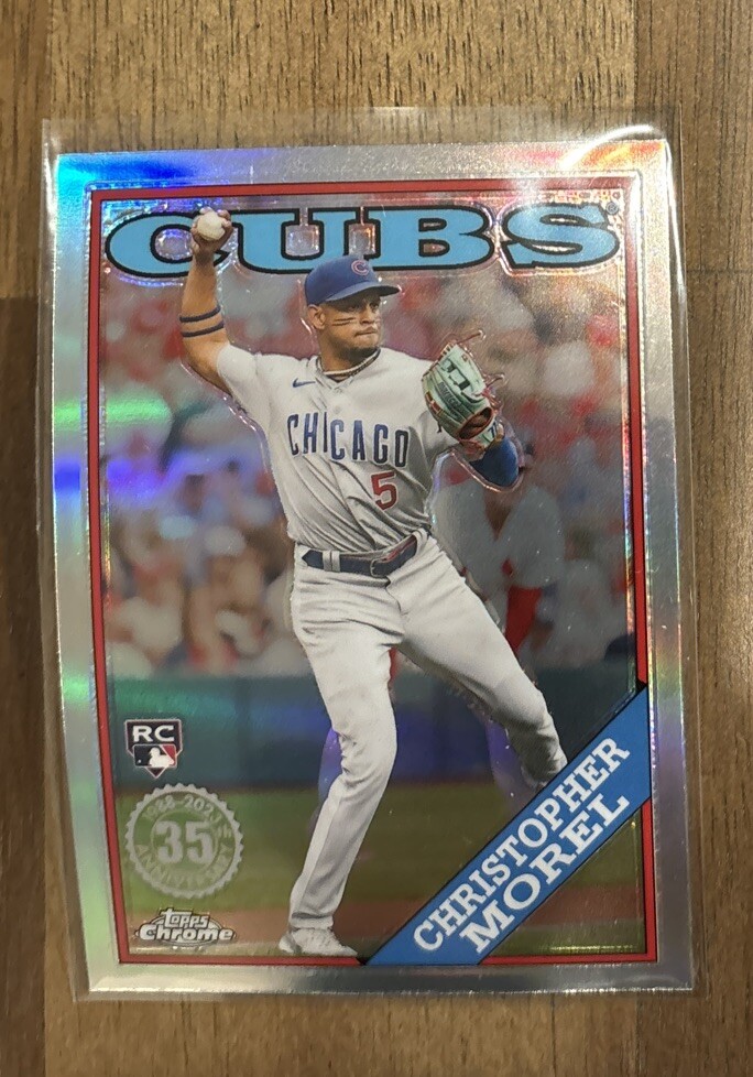 Christopher Morel - 2023 Topps Chrome 1988 35th Anniversary Design #88TC-20 RC