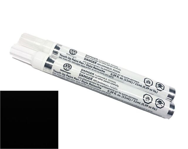 Genuine VW Deep Black Pearl Paint Pen Set EXD-LST-C9X | eBay