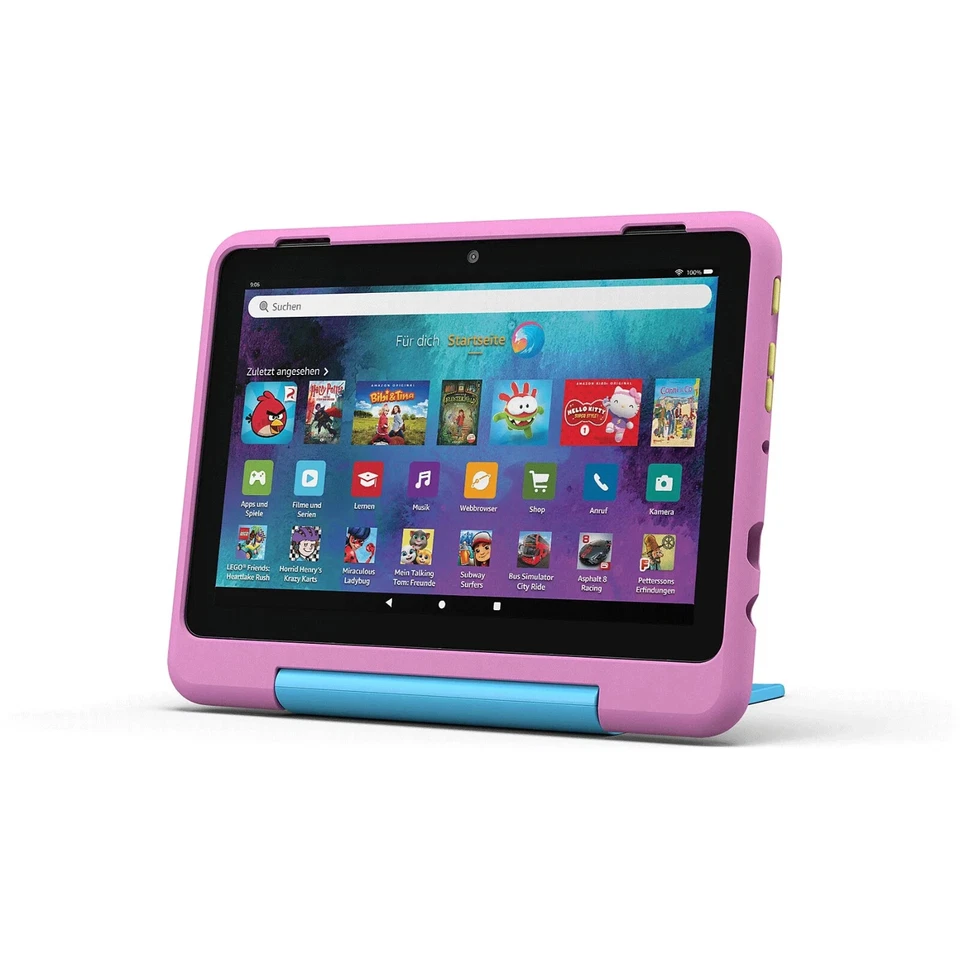 Amazon Fire HD 8 Kids Pro Tablet | 32GB | 12 Gen. 2024 | 3GB RAM | Löwen-Design