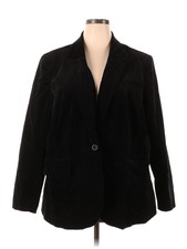 Eloquii Women Black Blazer 24 Plus