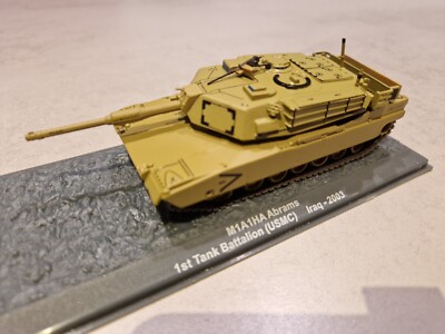 De Agostini Panzer M1A1HA Abrams 1st Tank Battalion (USMC) US Army Iraq2003 1/72