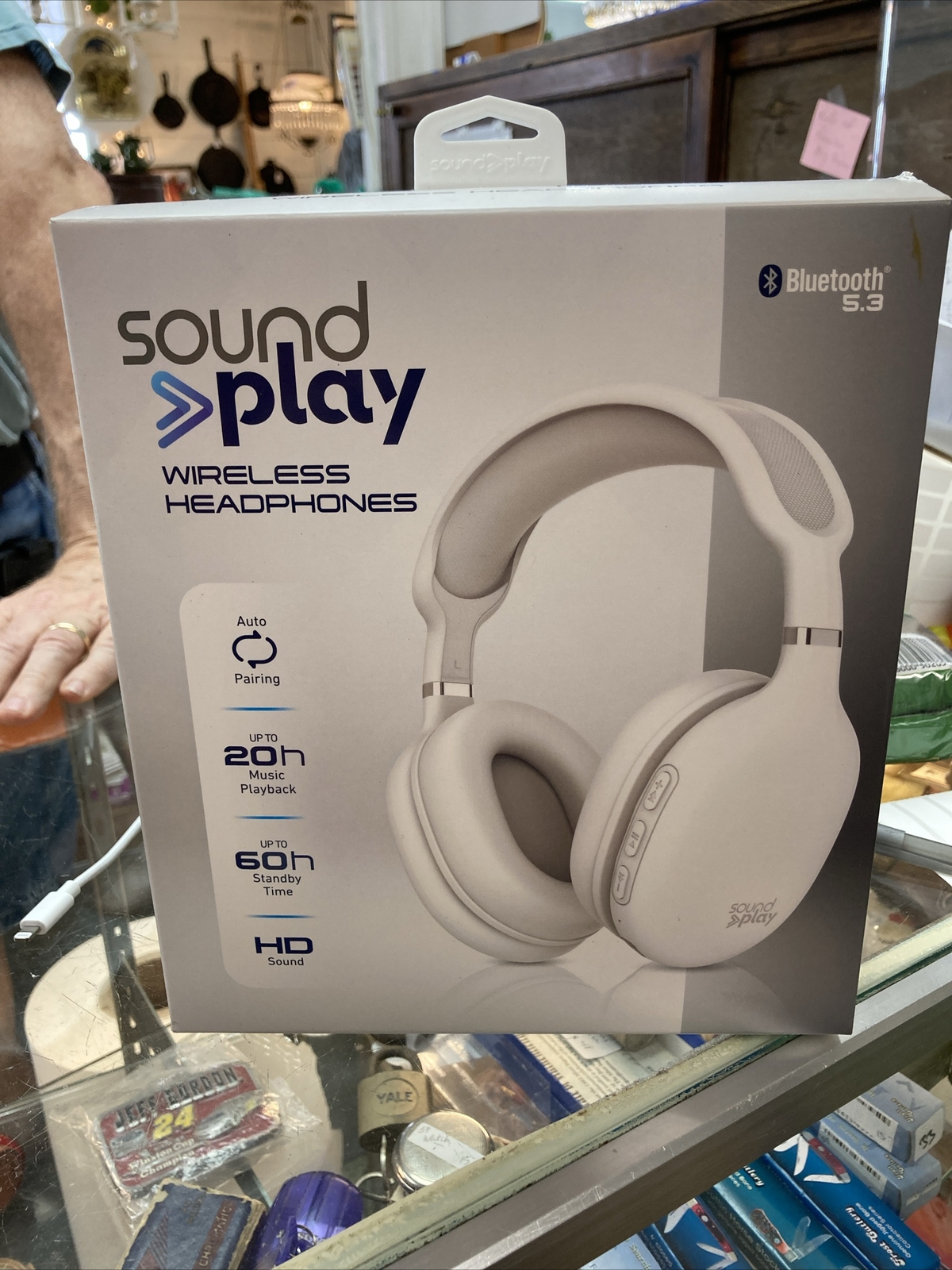 Tzumi Headphones Soundplay Wireless Over Ear Headphones Bluetooth New In Box-image