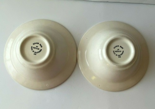 Metlox Vernon Antiqua Poppytrail Rim Cereal Bowl 7.5 Inches 1966-1986 - Picture 3 of 7