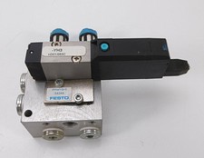 Festo PRMY-5-1/8-2 34334 Battery Block with Solenoid Valve MYH-5/2-2.3-L LED