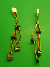 Lot of 2 GENUINE Dell PowerEdge 700 800 830 SATA Power Cable Assembly J1520