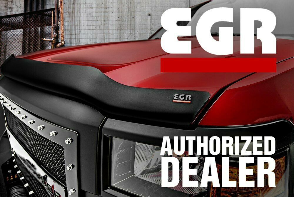 EGR Window Visors Wind Deflectors InChannel Matte Black for 2224 Ford